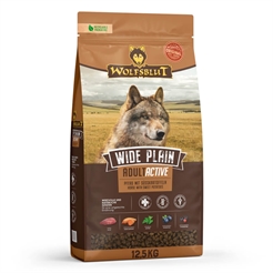 Wolfsblut Wide Plain ACTIVE Adult Hundefoder Med Hest 12,5 kg